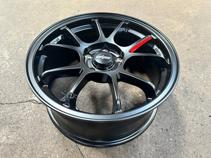 New 17X7.5 ET35 Lenso 95G Rim (4 wheel) Matt Black 5X114.3