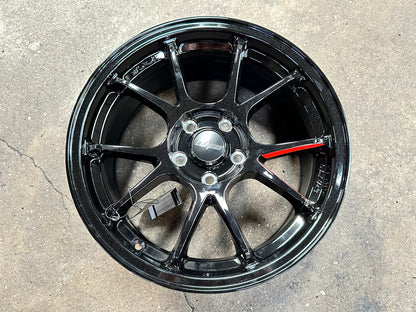 New 17X7.5 ET35 Lenso 95G Rim (4 wheel) Gloss Black 5X114.3