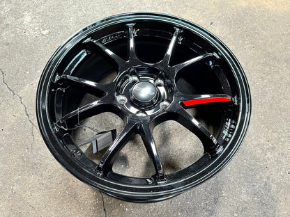 New 17X7.5 ET35 Lenso 95G Rim (4 wheel) Gloss Black 5X114.3