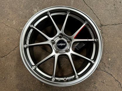 New 18X8.5 ET35 Lenso 95G Rim (4 wheel) Hyper Black 5X114.3