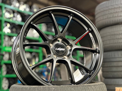 New 18X8.5 ET35 Lenso 95G Rim (4 wheel) Matt Black 5X114.3