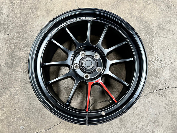 New 18X8.5 ET35 Lenso 96M Rim (4 wheel) Matt Black 5X114.3
