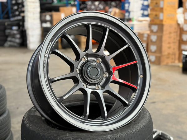 New 18X9.5 ET25 Lenso 96M Rim (4 wheel) Matt Gunmetal 6X139.7