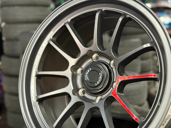 New 18X9.5 ET25 Lenso 96M Rim (4 wheel) Matt Gunmetal 6X139.7