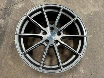 New 18X8.5 ET43 Asga A01 Rim (4 wheel) Gloss Gunmetal 5X114.3