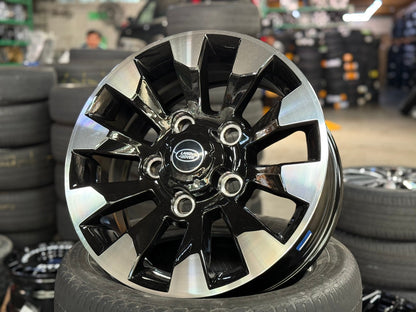 New 18X8 ET35 Sawtooth Rim (5 wheel) Gloss Black 5X165