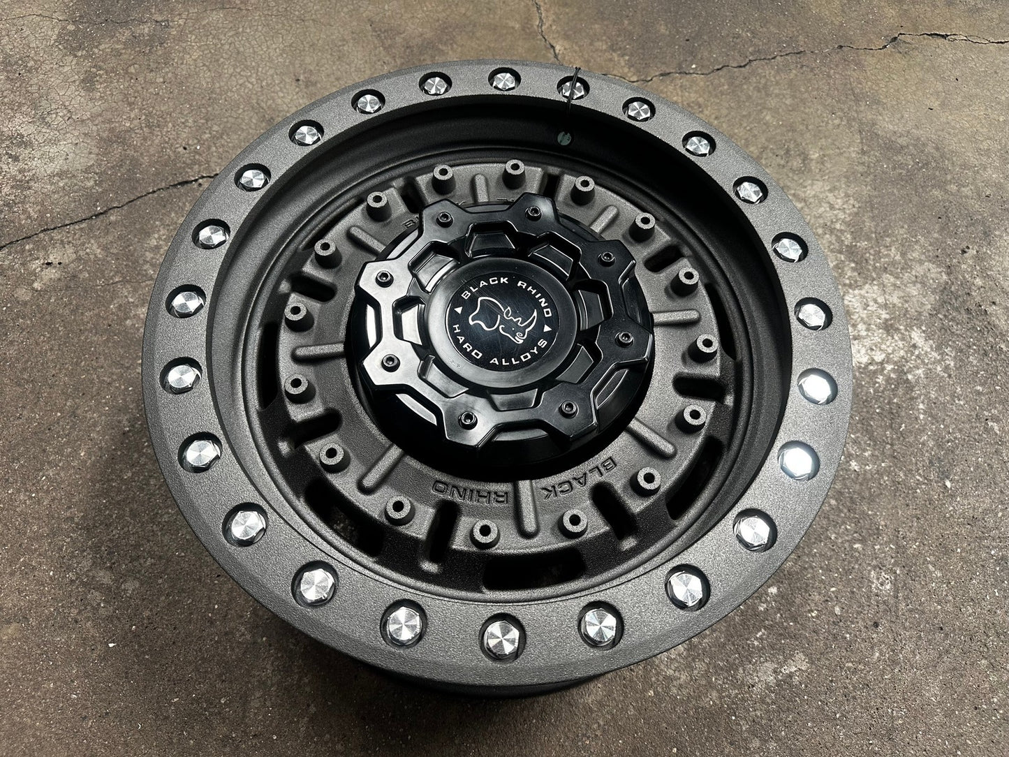 New 17X8.5 ET-18 Black Rhino Abrams Rim (4 wheel) Matt Gunmetal 6X139.7