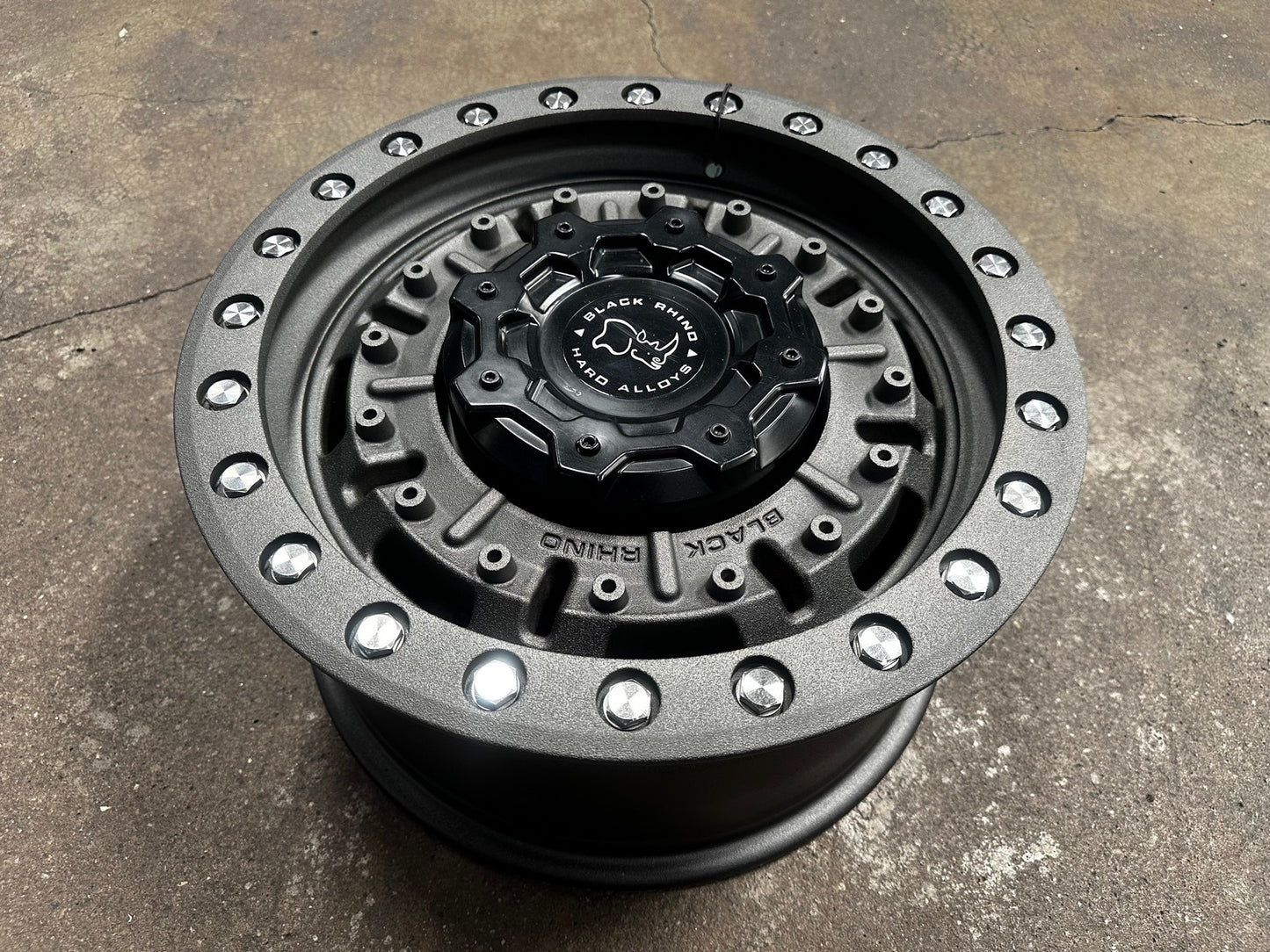 New 17X8.5 ET-18 Black Rhino Abrams Rim (4 wheel) Matt Gunmetal 6X139.7