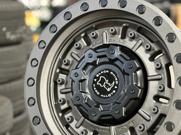 New 17X9.5 ET-18 Black Rhino Abrams Rim (5 wheel) Matt Gunmetal 5X127