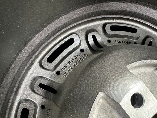 New 17X9.5 ET-18 Black Rhino Abrams Rim (5 wheel) Matt Gunmetal 5X127