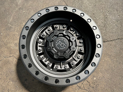 New 18X9.5 ET-18 Black Rhino Abrams Rim (5 wheel) Matt Gunmetal 5X127