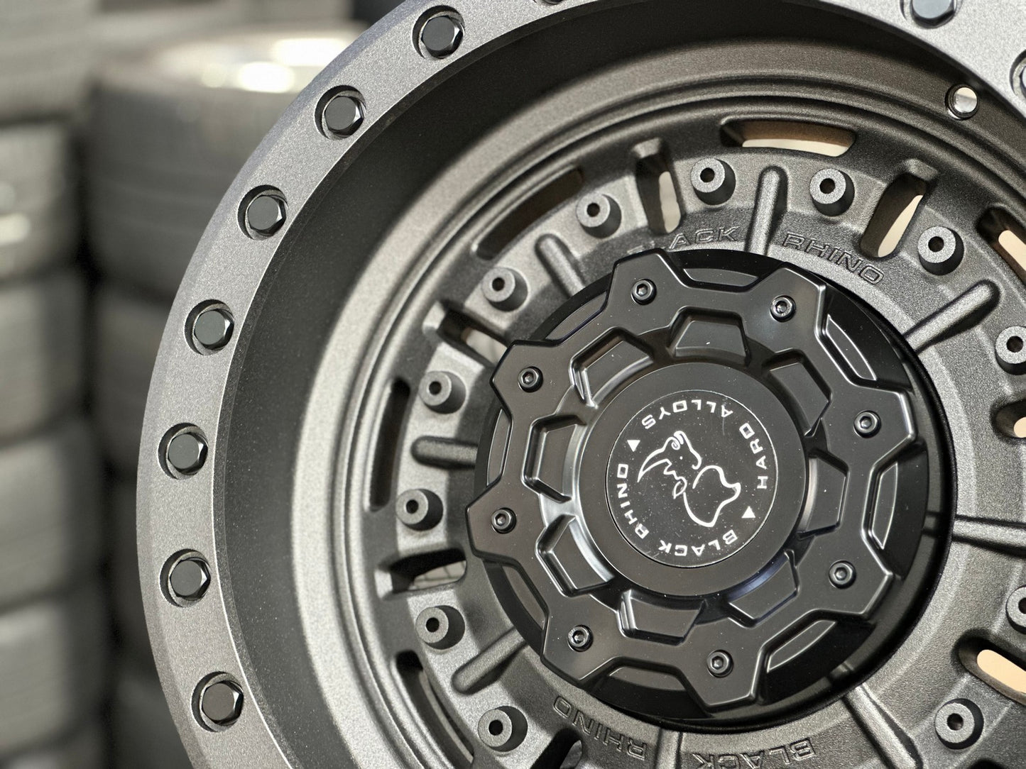 New 18X9.5 ET-18 Black Rhino Abrams Rim (5 wheel) Matt Gunmetal 5X127