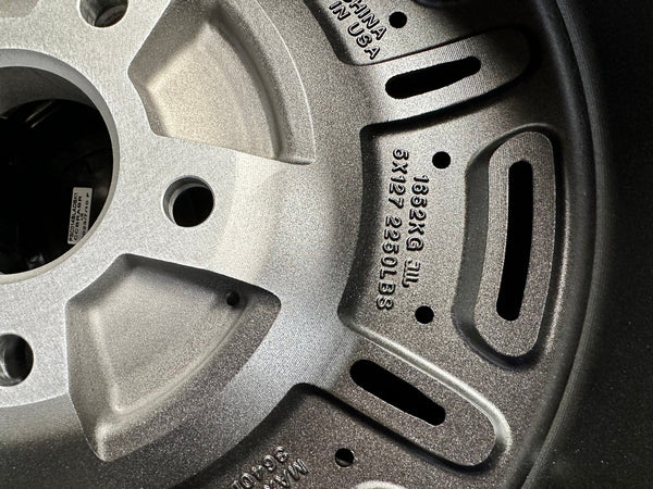 New 18X9.5 ET-18 Black Rhino Abrams Rim (5 wheel) Matt Gunmetal 5X127