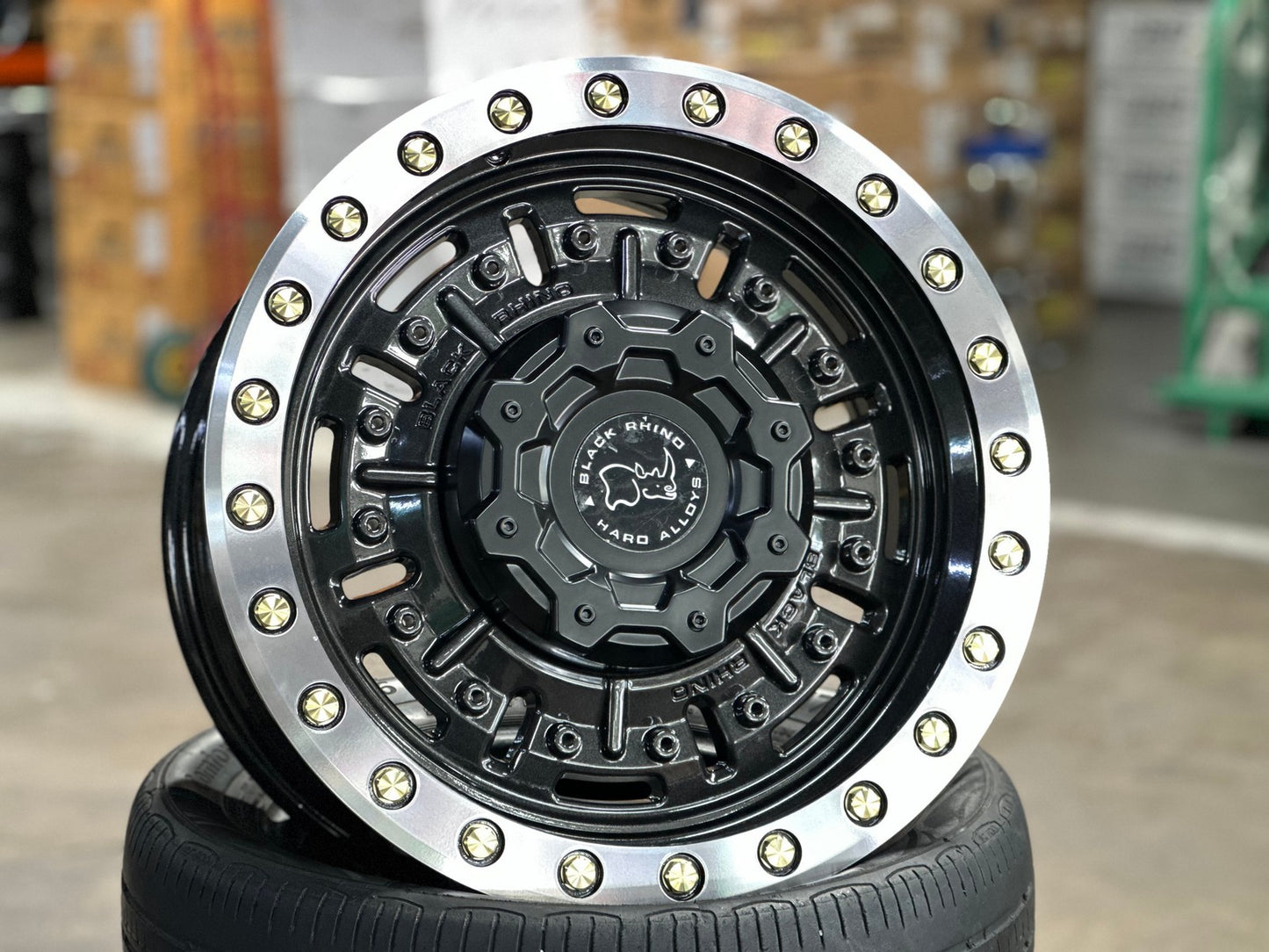 New 18X9.5 ET-18 Black Rhino Abrams Rim (4 wheel) Gloss Gunmetal 6X139.7