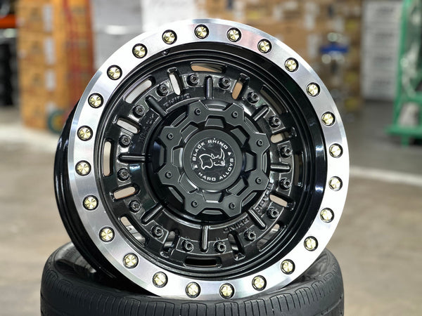 New 18X9.5 ET-18 Black Rhino Abrams Rim (4 wheel) Gloss Gunmetal 6X139.7