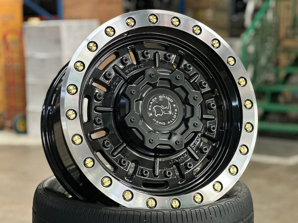 New 18X9.5 ET-18 Black Rhino Abrams Rim (4 wheel) Gloss Gunmetal 6X139.7