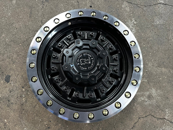 New 18X9.5 ET-18 Black Rhino Abrams Rim (4 wheel) Gloss Gunmetal 6X139.7