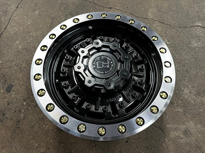 New 18X9.5 ET-18 Black Rhino Abrams Rim (4 wheel) Gloss Gunmetal 6X139.7