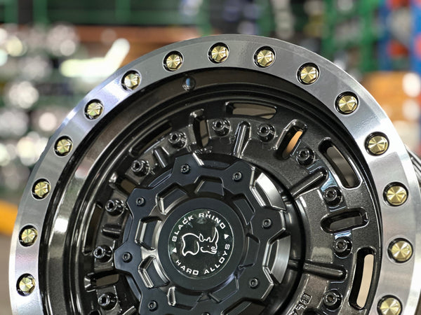 New 18X9.5 ET-18 Black Rhino Abrams Rim (4 wheel) Gloss Gunmetal 6X139.7