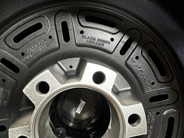 New 18X9.5 ET-18 Black Rhino Abrams Rim (4 wheel) Gloss Gunmetal 6X139.7