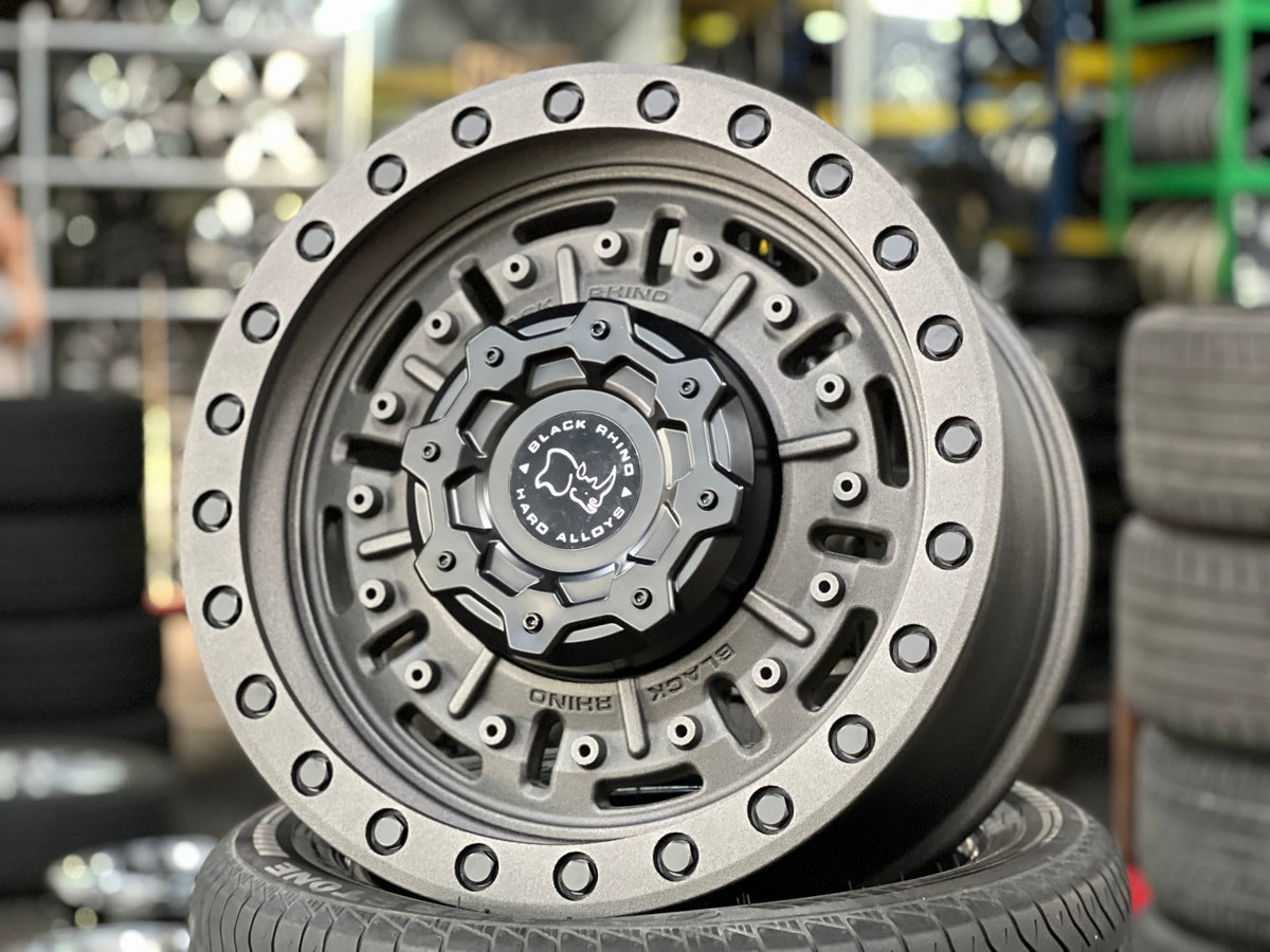 New 18X9.5 ET-18 Black Rhino Abrams Rim (4 wheel) Matt Gunmetal 6X139.7