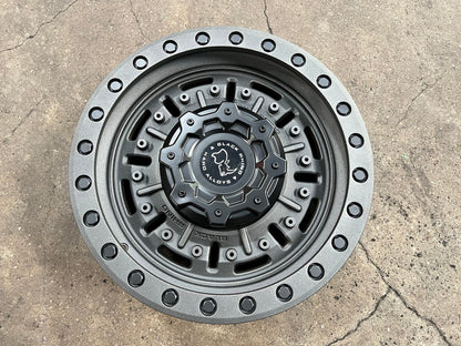 New 18X9.5 ET-18 Black Rhino Abrams Rim (4 wheel) Matt Gunmetal 6X139.7