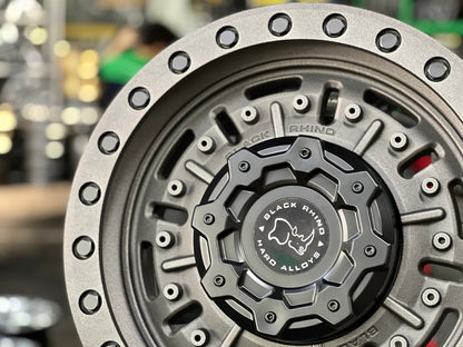 New 18X9.5 ET-18 Black Rhino Abrams Rim (4 wheel) Matt Gunmetal 6X139.7