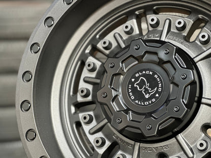 New 20X9.5 ET-18 Black Rhino Abrams Rim (4 wheel) Matt Gunmetal 8X165.1
