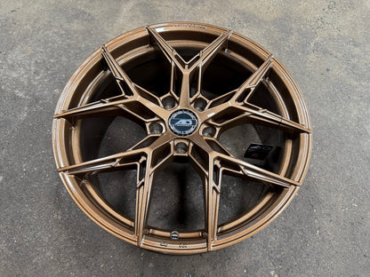 New 19X8.5 ET35 AD Wheel ADF50 Rim (4 wheel) Gloss Bronze 5X120