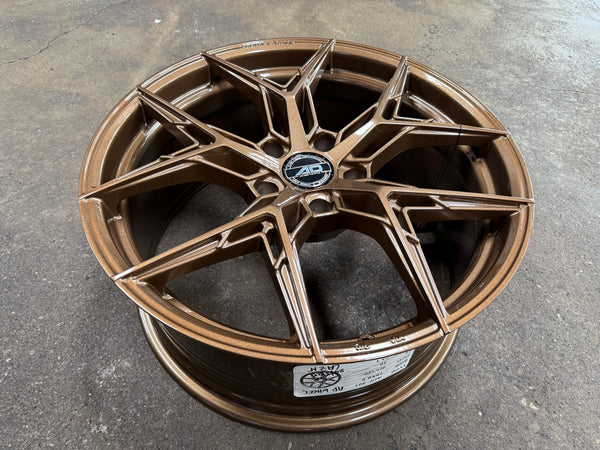 New 19X8.5 ET35 AD Wheel ADF50 Rim (4 wheel) Gloss Bronze 5X120