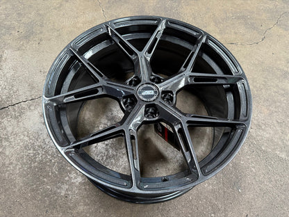 New 19X9 ET30 AD Wheel ADF6982 Rim (4 wheel) Hyper Black 5X112