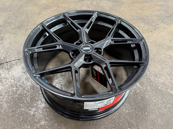 New 19X9 ET30 AD Wheel ADF6982 Rim (4 wheel) Hyper Black 5X114.3