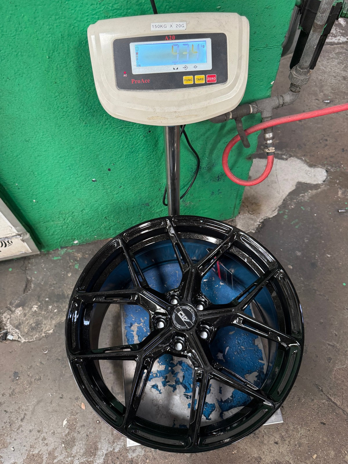 New 19X9 ET30 AD Wheel ADF6982 Rim (4 wheel) Gloss Black 5X114.3