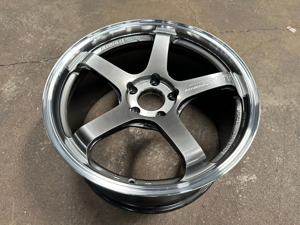 New 19X9.5 ET45 Advan GT Rim (4 wheel) Gloss Gunmetal 5X120