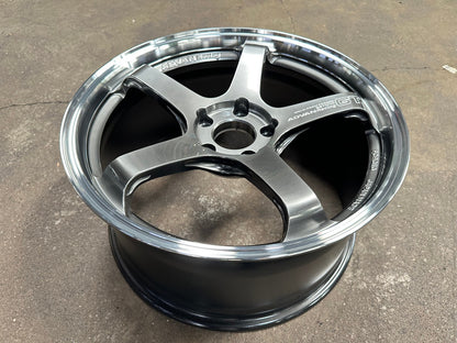 New 19X9.5 ET45 Advan GT Rim (4 wheel) Gloss Gunmetal 5X120