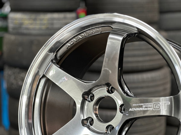 New 19X9.5 ET45 Advan GT Rim (4 wheel) Gloss Gunmetal 5X120
