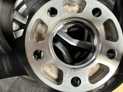 New 19X9.5 ET45 Advan GT Rim (4 wheel) Gloss Gunmetal 5X120