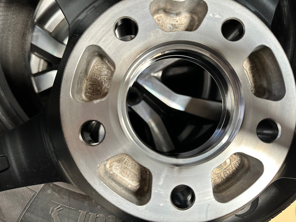 New 19X9.5 ET45 Advan GT Rim (4 wheel) Gloss Gunmetal 5X120