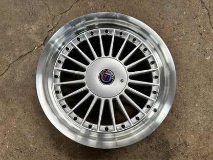 New 17X8 ET20 Alpina Classic Rim (4 wheel) Gloss Silver 5X120