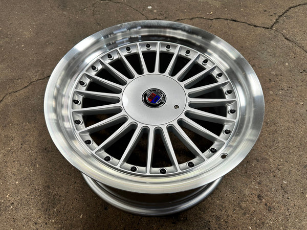 New 17X8 ET20 Alpina Classic Rim (4 wheel) Gloss Silver 5X120