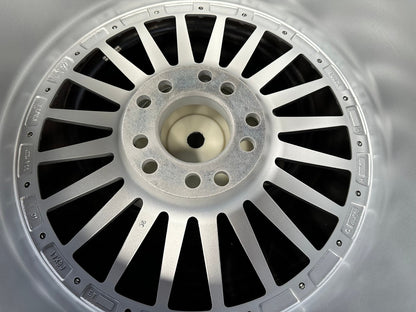 New 17X8 ET20 Alpina Classic Rim (4 wheel) Gloss Silver 5X120