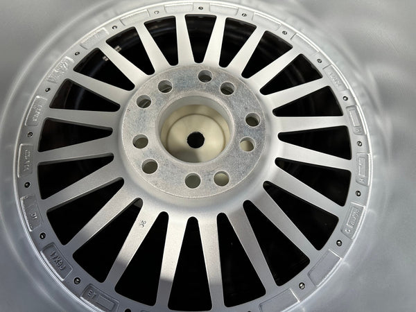 New 17X8 ET20 Alpina Classic Rim (4 wheel) Gloss Silver 5X120