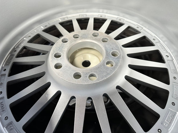 New 17X8 ET20 Alpina Classic Rim (4 wheel) Gloss Silver 5X112