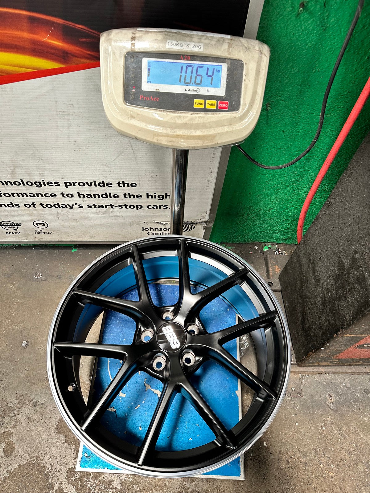 New 19X8.5 ET43 AOW Flow Formed CIR Rim (4 wheel) Matt Black 5X114.3