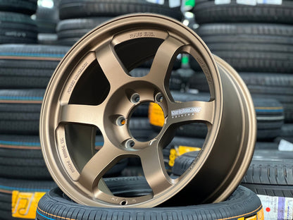 New 18X9 ET0 AOW Flow Formed TE37L Rim (4 wheel) Matt Bronze 6X139.7