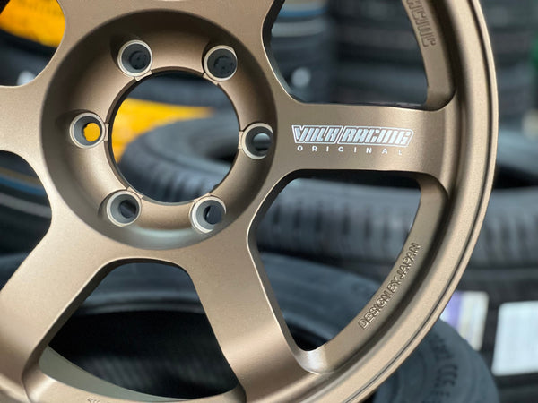 New 18X9 ET0 AOW Flow Formed TE37L Rim (4 wheel) Matt Bronze 6X139.7