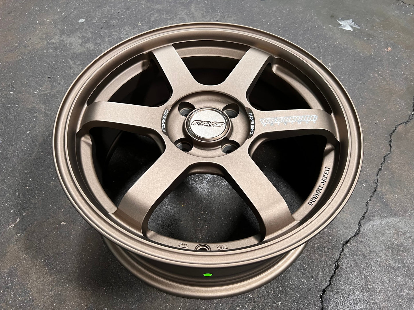 New 16X7 ET40 AOW 11 Flow Formed TE37 Rim (4 wheel) Matt Bronze 4X100