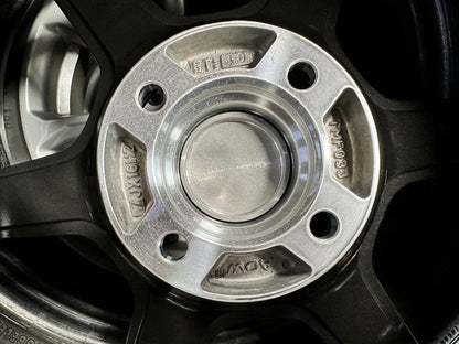 New 16X7 ET40 AOW 11 Flow Formed TE37 Rim (4 wheel) Gloss Gunmetal 4X100