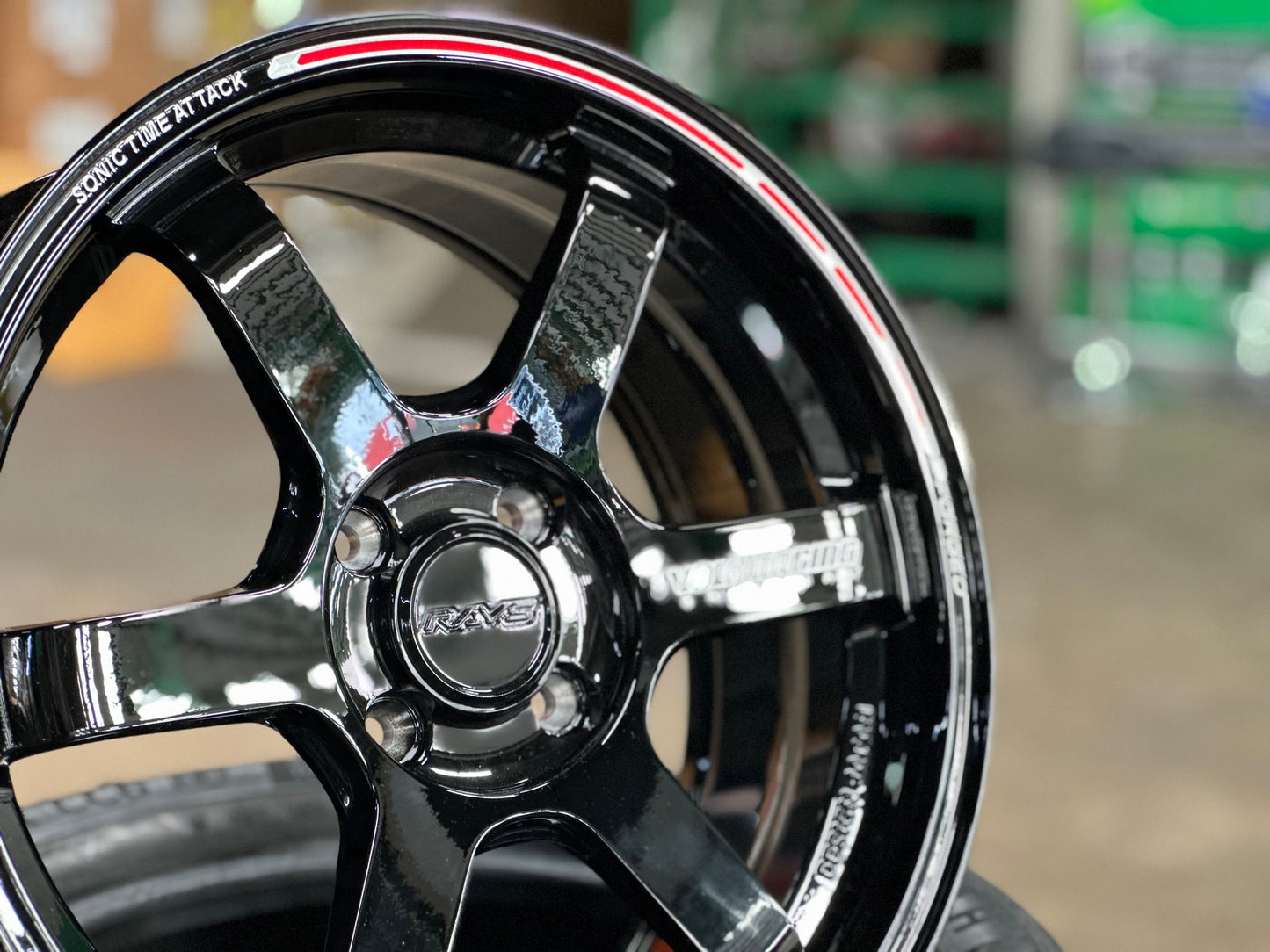 New 16X7 ET40 AOW Flow Formed Sonic Time Attack Rim (4 wheel) Gloss Black 4X100