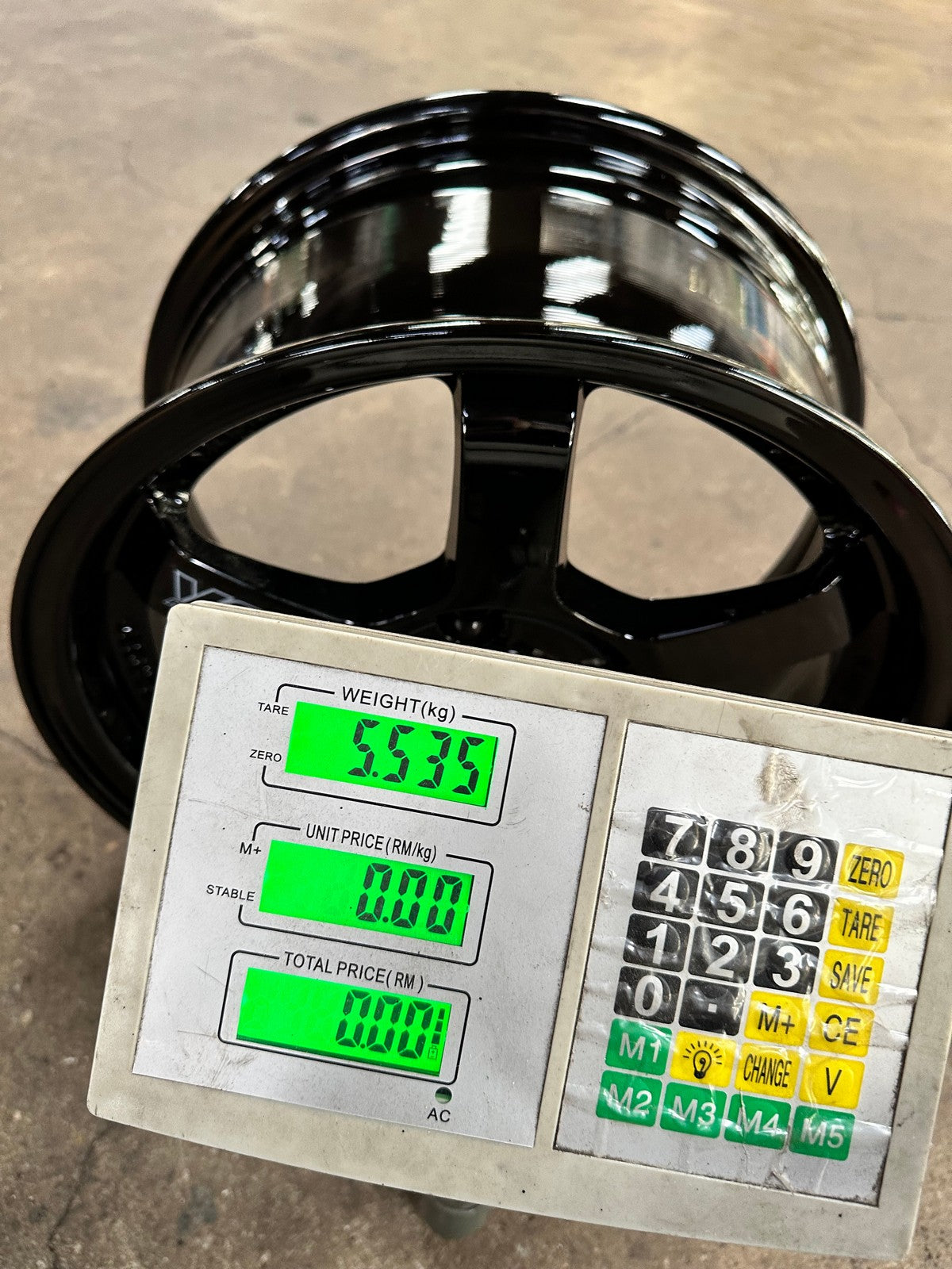 New 15X7 ET35 AOW Flow Formed TE37 Rim (4 wheel) Gloss Black 4X100